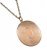 14CT GOLD LOCKET & 9CT GOLD CHAIN at Ross's Online Art Auctions
