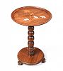 ROSEWOOD INLAID LAMP TABLE at Ross's Online Art Auctions