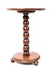 ROSEWOOD INLAID LAMP TABLE at Ross's Online Art Auctions