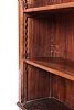 FINE EDWARDIAN INLAID MAHOGANY OPEN BOOKCASE at Ross's Online Art Auctions