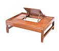 EDWARDIAN MAHOGANY BED TABLE at Ross's Online Art Auctions