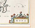 BLAEU ISLE OF MAN COLOURED MAP at Ross's Online Art Auctions