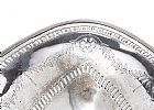 IRISH SILVER SWING HANDLED OVAL FRUIT BOWL at Ross's Online Art Auctions