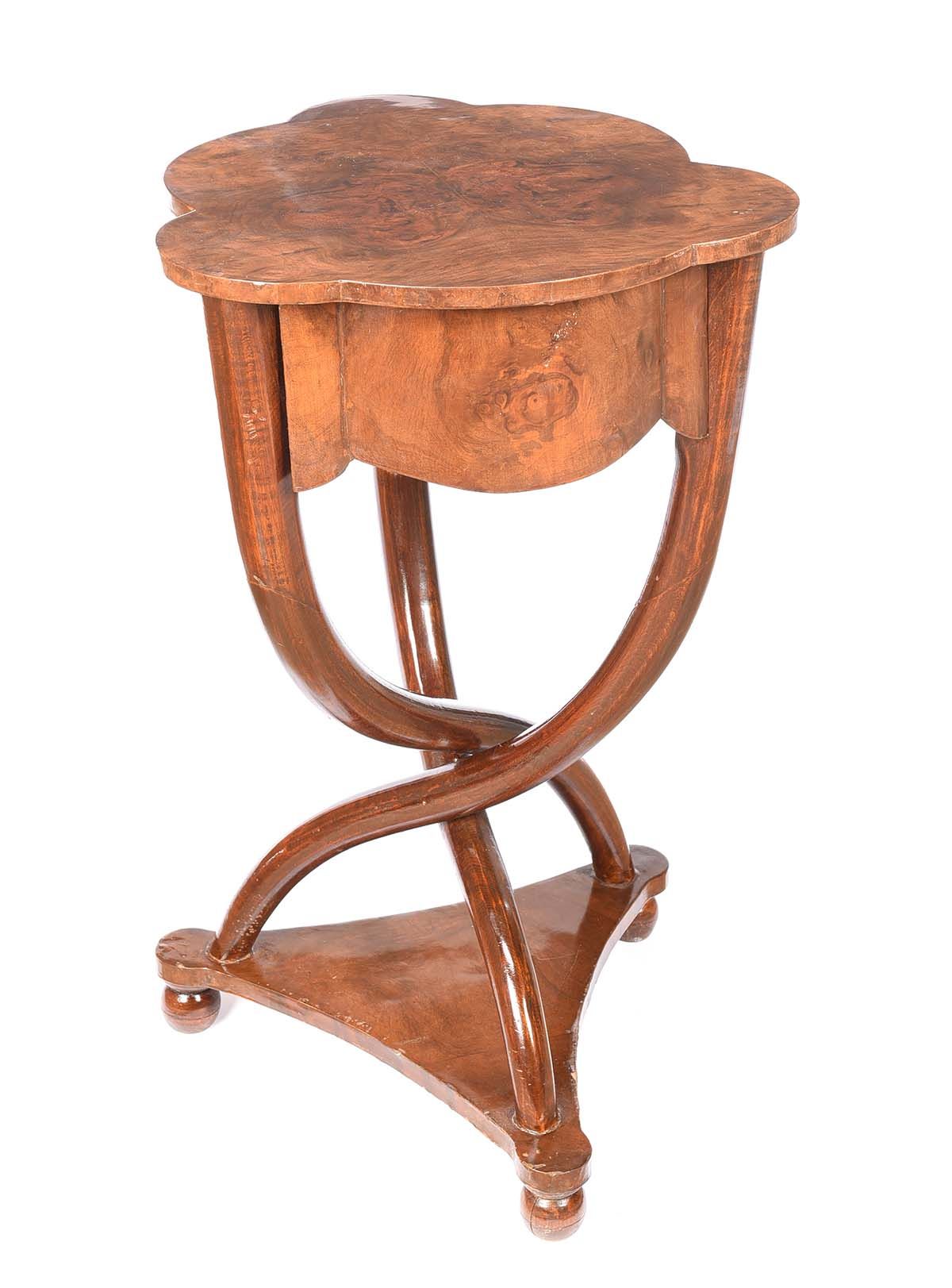 ART DECO STYLE LAMP TABLE at Ross's Online Art Auctions