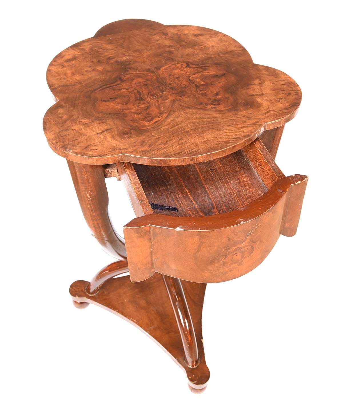 ART DECO STYLE LAMP TABLE at Ross's Online Art Auctions