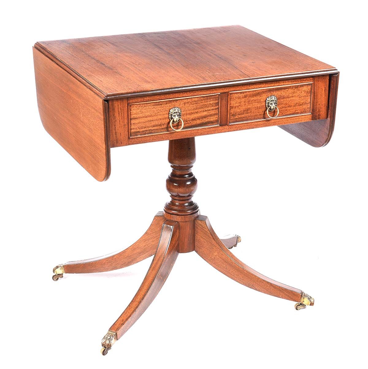 ANTIQUE MAHOGANY SOFA TABLE at Ross's Online Art Auctions