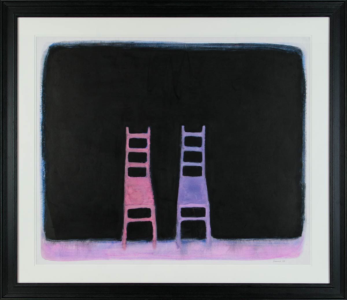 TWO CHAIRS by Neil Shawcross RHA RUA at Ross's Online Art Auctions