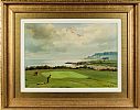 CUSHENDALL GOLF COURSE by Charles McAuley at Ross's Online Art Auctions