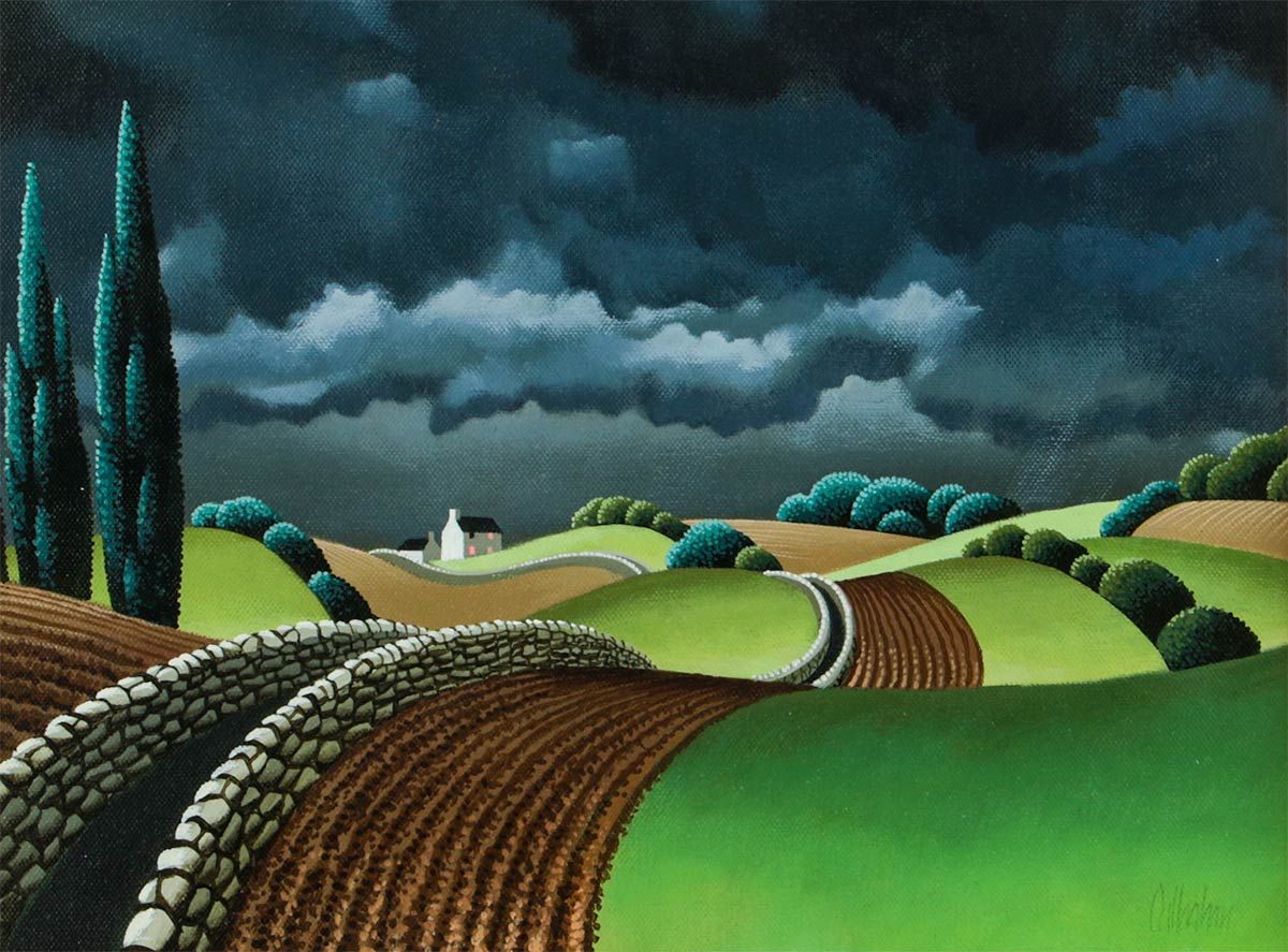 APPROACHING STORM by George Callaghan at Ross's Online Art Auctions