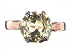 9CT ROSE GOLD SMOKY QUARTZ RING at Ross's Online Art Auctions