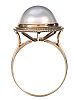 14CT GOLD PEARL RING at Ross's Online Art Auctions