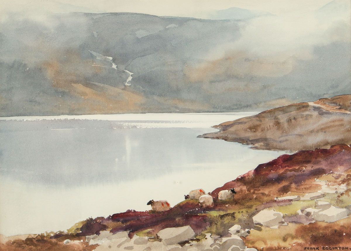 THE SILENT VALLEY, COUNTY DOWN by Frank Egginton RCA FIAL at Ross's Online Art Auctions