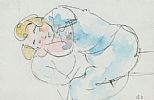 SLEEPING CHILD by Gerard Dillon at Ross's Online Art Auctions