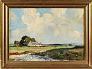 COTTAGE IN THE GLENS OF ANTRIM by Maurice Canning Wilks ARHA RUA at Ross's Online Art Auctions