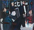 RESTAURANT INTERIOR by George Dunne at Ross's Online Art Auctions