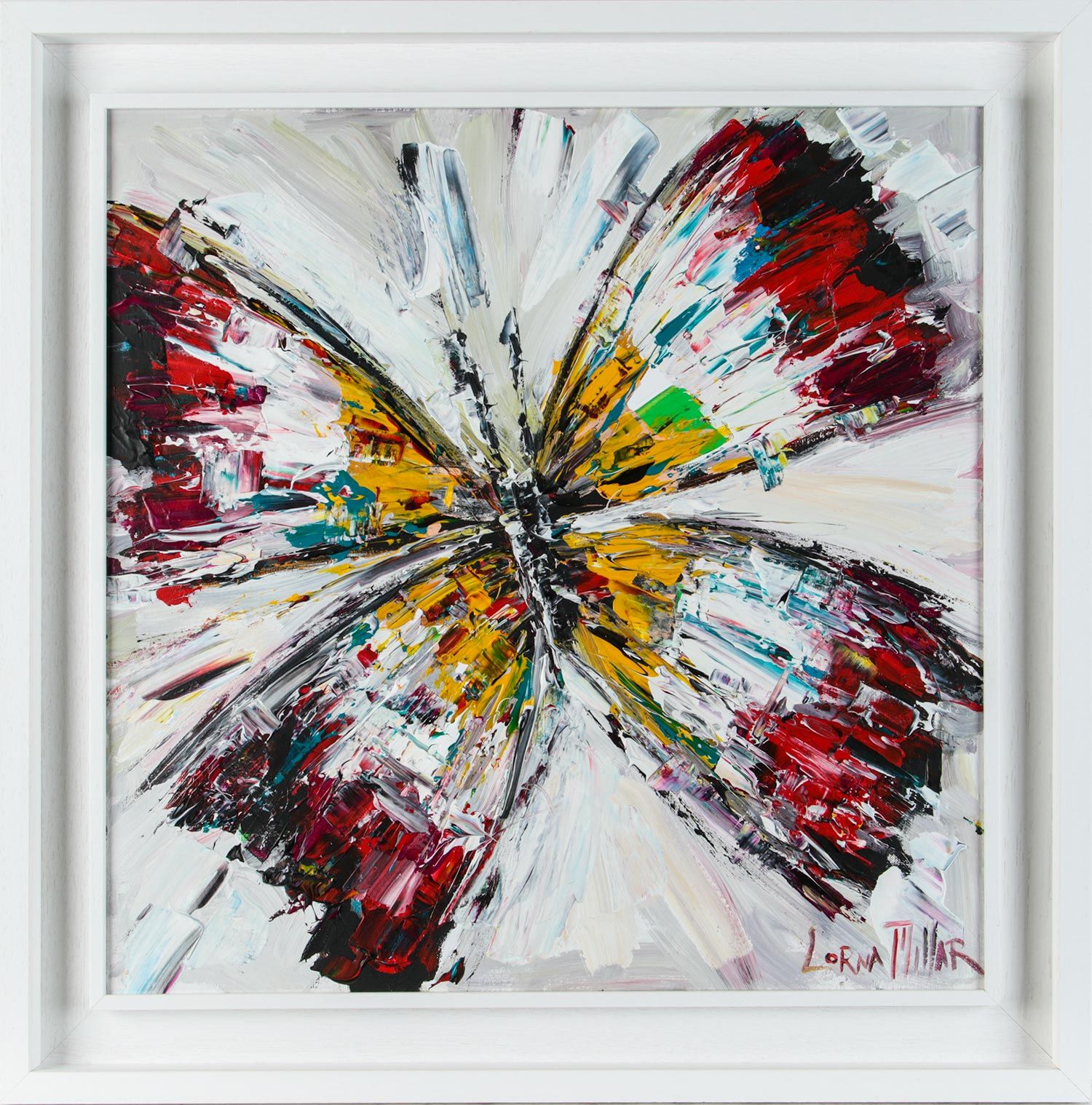 BUTTERFLY by Lorna Millar at Ross's Online Art Auctions