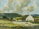 THE HILLS OF DONEGAL by Maurice Canning Wilks ARHA RUA at Ross's Online Art Auctions