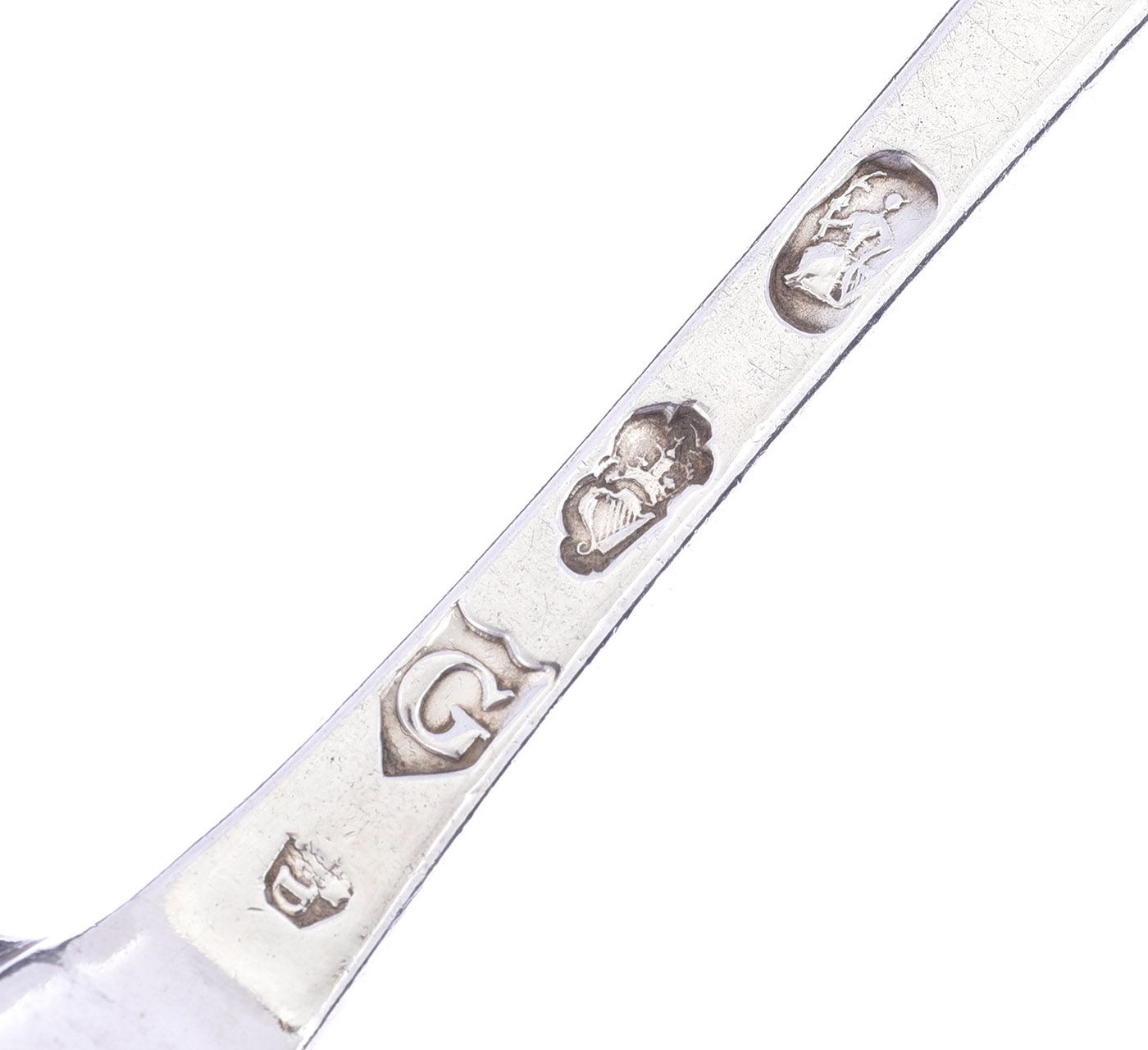 SET OF SIX SILVER SOUP SPOONS at Ross's Online Art Auctions