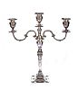 ADAM STYLE SILVER CANDELABRUM at Ross's Online Art Auctions