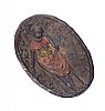 MEDIEVAL HEAVY IRON OVAL DISH at Ross's Online Art Auctions