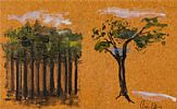 TREES, RATHFARNHAM, DUBLIN by Estella Frances Solomon HRHA at Ross's Online Art Auctions