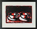 TEA CUPS AND SAUCERS by Neil Shawcross RHA RUA at Ross's Online Art Auctions