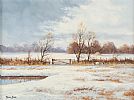 WINTER, COUNTY ANTRIM by Manson Blair UWS at Ross's Online Art Auctions