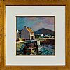 ANNALONG HARBOUR, COUNTY DOWN by William Cunningham at Ross's Online Art Auctions