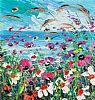 WILD SUMMER FLOWERS by Evelina Vine at Ross's Online Art Auctions