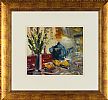 STILL LIFE - LEMON TEA by Terence Crosby at Ross's Online Art Auctions