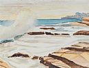 ANTRIM COAST by Marjorie Henry RUA at Ross's Online Art Auctions
