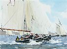SAILING by Kenny Hayes at Ross's Online Art Auctions
