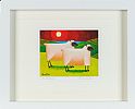 SUNSET SHEEP by Graham Knuttel at Ross's Online Art Auctions