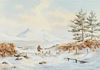 WINTER IN THE MOURNES by Hamilton Sloan at Ross's Online Art Auctions