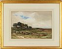 DRIVING CATTLE OVER THE MOORS by Wycliffe Egginton RI RCA at Ross's Online Art Auctions