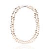 DOUBLE STRAND OF FRESHWATER PEARLS at Ross's Online Art Auctions