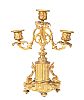 PAIR OF VICTORIAN GILT CANDLEABRA at Ross's Online Art Auctions