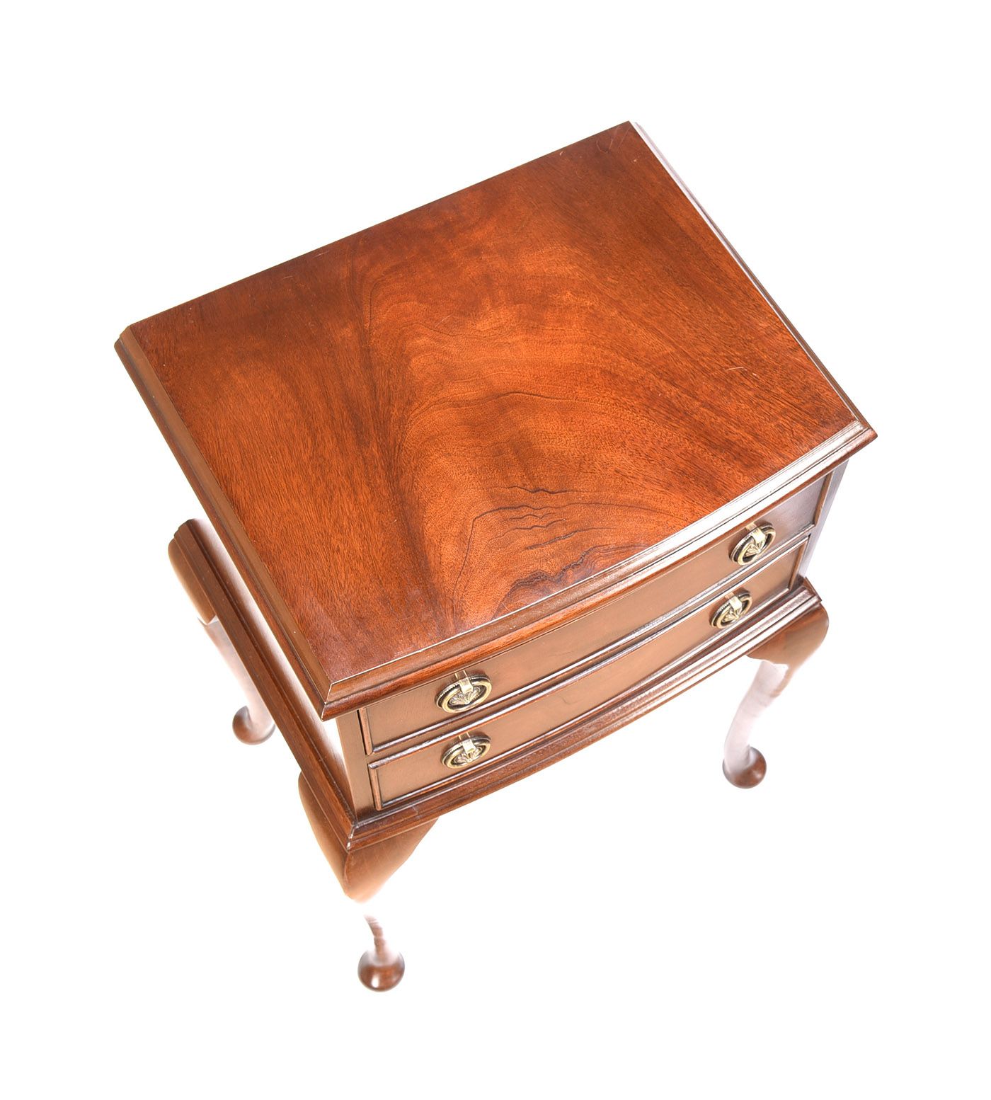 TWO MAHOGANY BEDSIDE PEDESTALS at Ross's Online Art Auctions