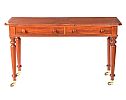 VICTORIAN MAHOGANY CONSOLE TABLE at Ross's Online Art Auctions