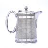 EDWARDIAN ENGINE TURNED SILVER PLATED HOT WATER JUG at Ross's Online Art Auctions