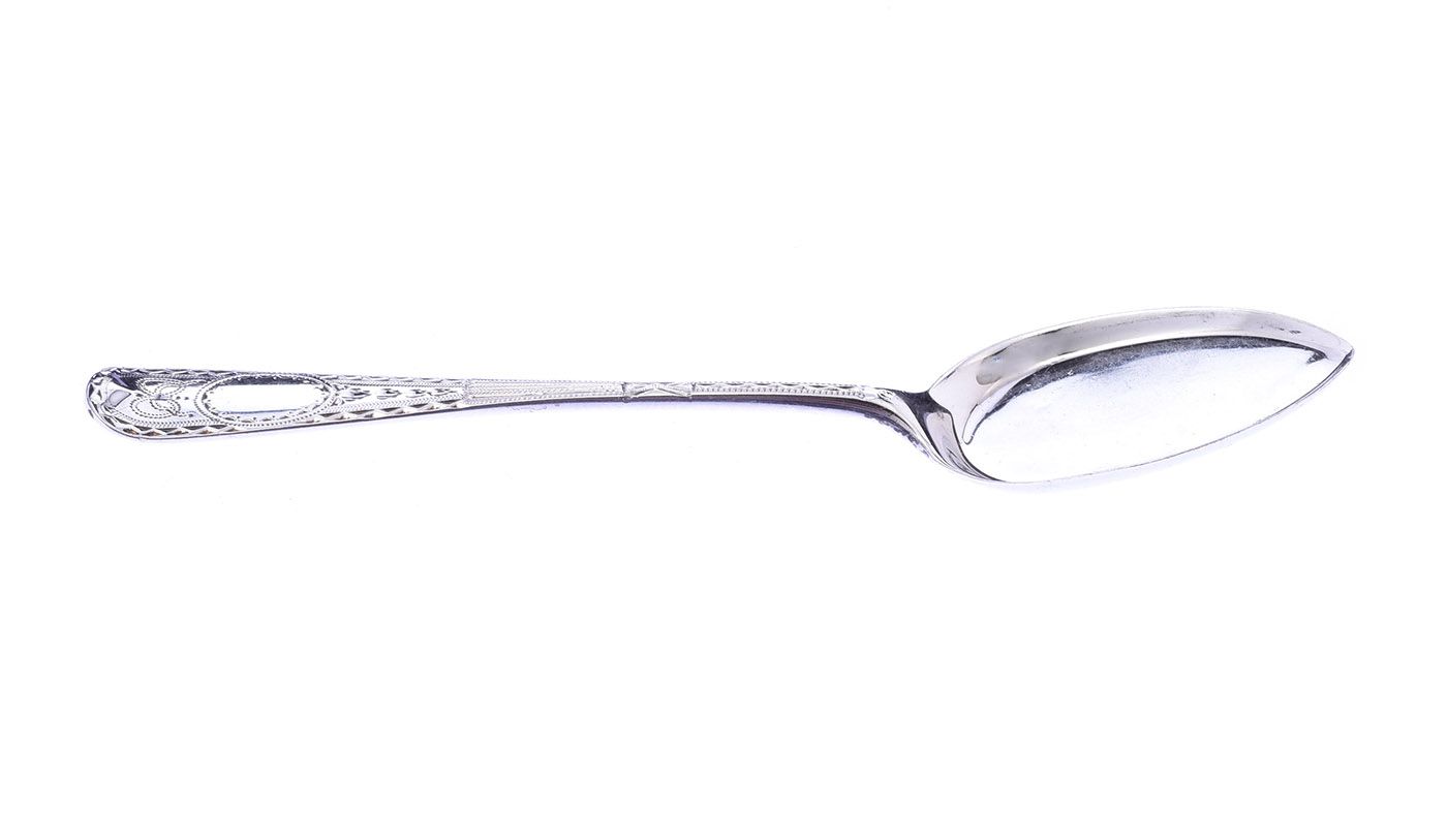 SET OF FIVE ICE-CREAM SPOONS at Ross's Online Art Auctions