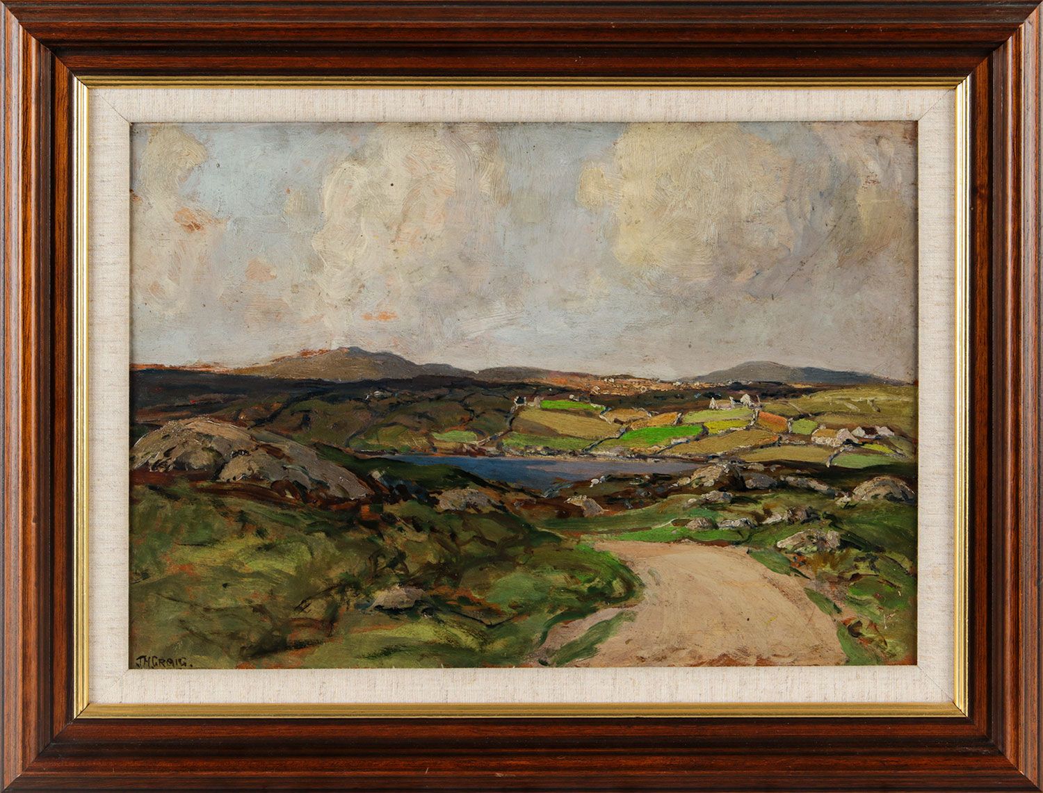 LANDSCAPE, DONEGAL by James Humbert Craig RHA RUA at Ross's Online Art Auctions