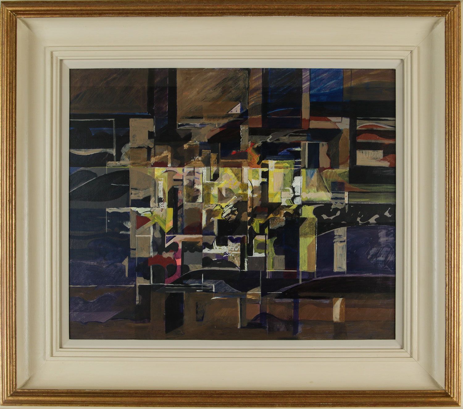 CITY BY NIGHT by David Crone RHA RUA at Ross's Online Art Auctions