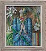 PIERROT OF THE FLOWERS by Elizabeth Taggart at Ross's Online Art Auctions
