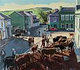 FAIR DAY, CLIFDEN, CONNEMARA by Cecil Maguire RUA at Ross's Online Art Auctions