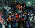 STREET MUSICIANS by George Callaghan at Ross's Online Art Auctions