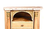 A VICTORIAN WALNUT SIDE CABINET at Ross's Online Art Auctions