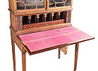 AN EDWARDIAN MAHOGANY BOOKCASE ON STAND at Ross's Online Art Auctions
