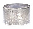 SILVER NAPKIN RING at Ross's Online Art Auctions