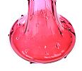 LARGE RUBY GLASS VASE at Ross's Online Art Auctions